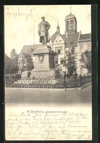 AK Mönchengladbach, Bismarck-Denkmal