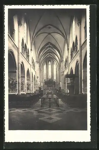 AK Mönchengladbach, Münster-Propsteikirche, Blick auf das Chor
