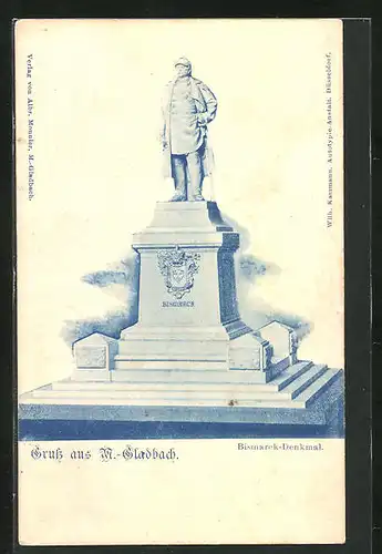 AK Mönchengladbach, Bismarck-Denkmal