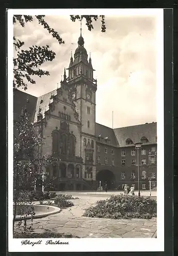 AK Rheydt, Blick auf das Rathaus