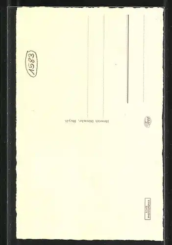 AK Rheydt, Strassenpartie mit Rathaus