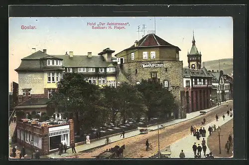 AK Goslar, Hotel Der Achtermann