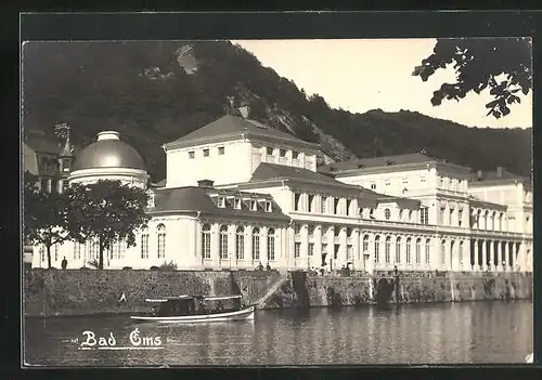 AK Bad Ems, Kursaal wasserseitig