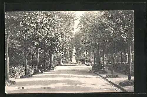 AK Rheydt, Kasierpark mit Denkmal