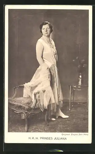 AK H.K.H. Prinses Juliana von den Niederlanden