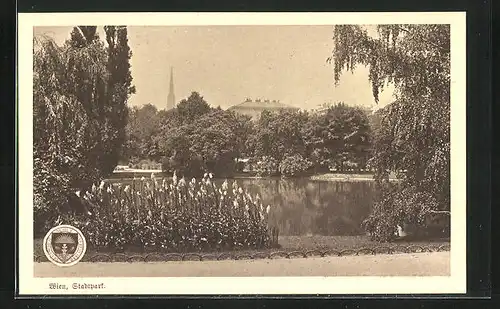 AK Deutscher Schulverein Nr. 247: Wien, Stadtpark