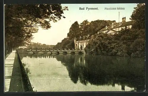 AK Bad Pyrmont, Fürstliches Schloss