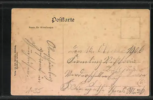 AK Zum Andenken an die Firmung, Dr. Maximilian v. Lingg Bischof von Augsburg