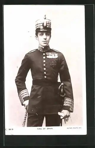 AK King of Spain, Don Alfonso XIII. von Spanien