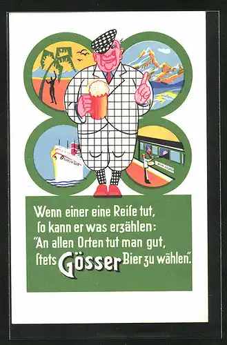 AK Brauerei-Werbung, Gösser