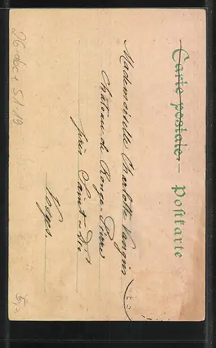 Künstler-AK sign. P. Kauffmann: Usages & Costumes d`Alsace, elsässer Tracht