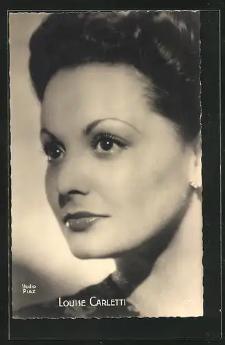 AK Schauspielerin Louise Carletti im Portrait