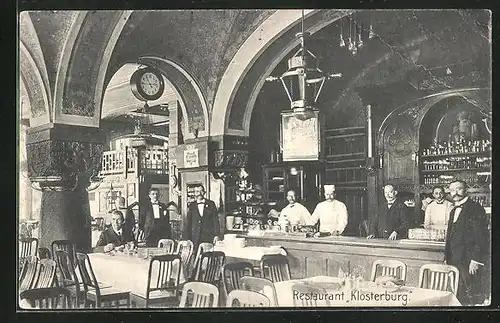 AK Hamburg, Grand Café Klosterburg, Carl Schultz