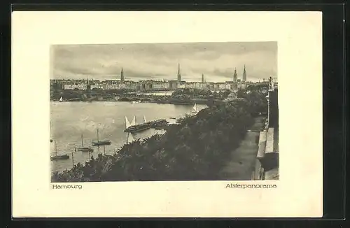 AK Hamburg, Alsterpanorama