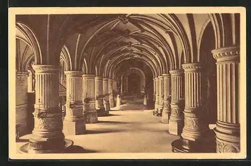 AK Hamburg, Rathaus, Diele