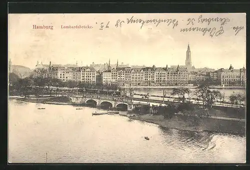 AK Hamburg, Lombardsbrücke