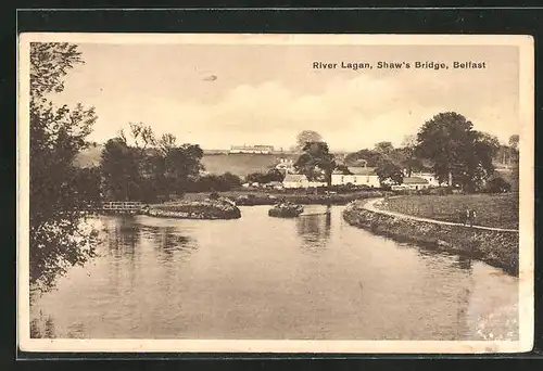 AK Belfast, River Lagan, Shaw`s Bridge