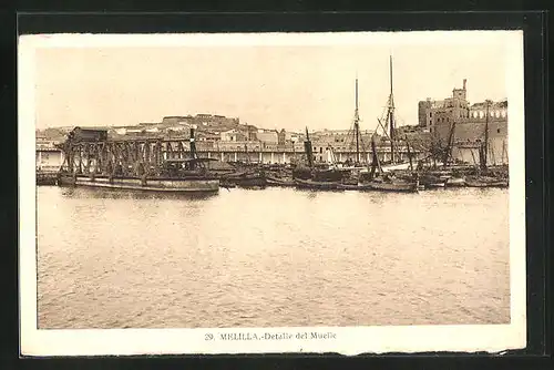 AK Melilla, Detalle del Muelle