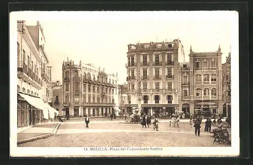 AK Melilla, Plaza del Comandante Benitez