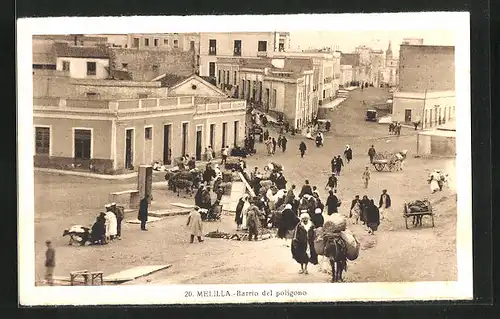 AK Melilla, Barrio del poligono