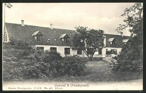 AK Dybvad, Gutshaus im Ort