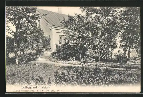 AK Dalbygaard, Haus mit Garten