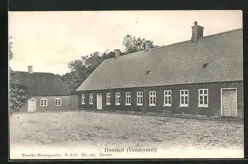 AK Donsted, Blick auf eine Gehöft