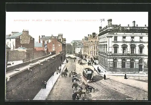 AK Londonderry, Shipquay Place and City Wall