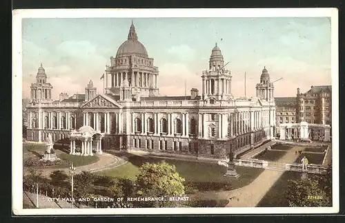 AK Belfast, City Hall and Garden of Remembrance