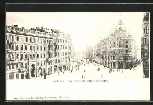 AK Stockholme, Stureplan och Birger Jarlsgatan