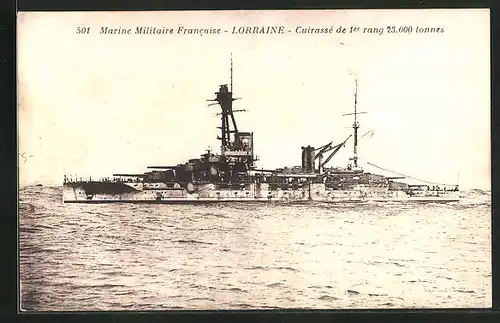 AK Lorraine, Cuirasse de 1er rang 23000 tonnes