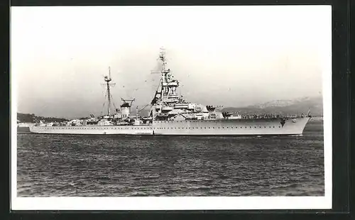AK Montcalm, Croiseur, Marine Militaire Francaise