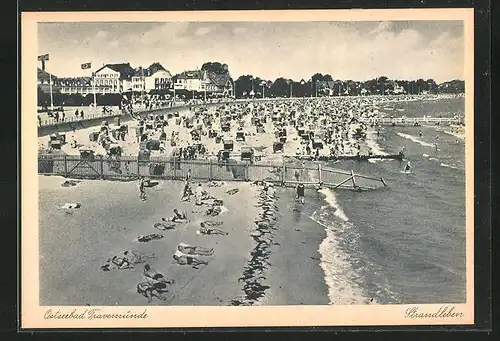 AK Travemünde, Badestrand mit 