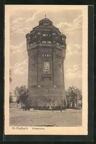 AK Mönchengladbach, Ansicht vom Wasserturm