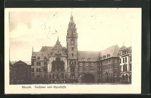 AK Rheydt, Rathaus und Sparkasse