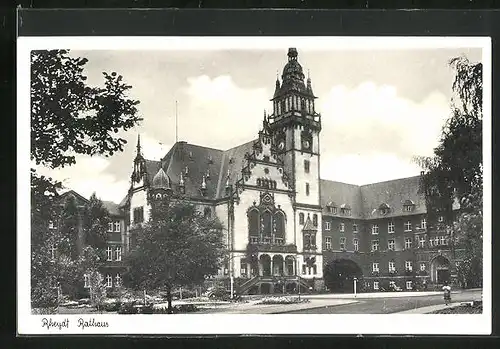 AK Rheydt, Partie am Rathaus