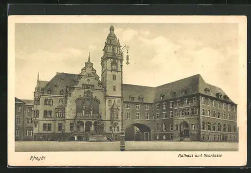 AK Rheydt, Rathaus und Sparkasse