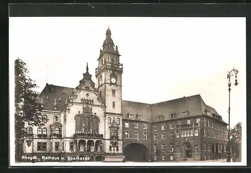 AK Rheydt, Rathaus und Sparkasse