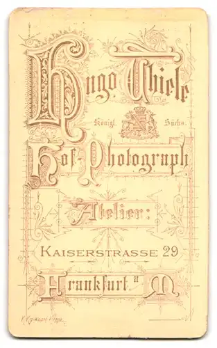 Fotografie Thiele, Frankfurt a.M., Kaiserstrasse 29, Brüder im Sonntagstaat