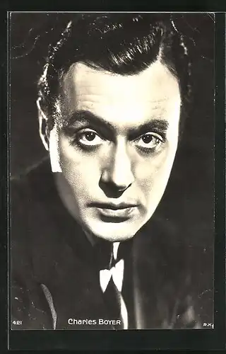 AK Schauspieler Charles Boyer im Portrait