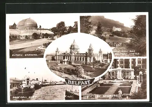AK Belfast, City Hall, Botanic Gardens, Done Gall Quay
