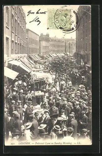 AK London, Petticoat Lane on Sunday Morning