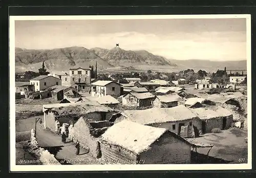 AK Jerusalem, View of Jericho and Mount of Temptation