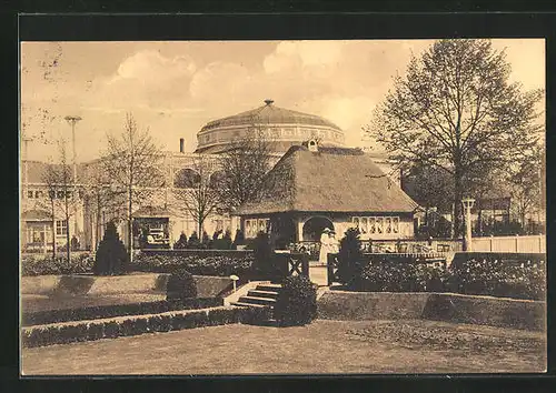 AK Hamburg-Altona, Gartenbau-Ausstellung 1914, Heidekrug