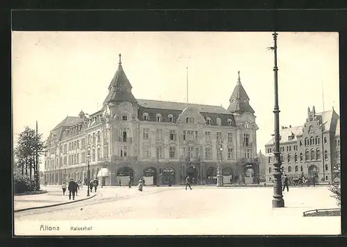 AK Hamburg-Altona, Hotel Kaiserhof