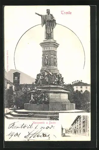 AK Trento, Monumento a Dante