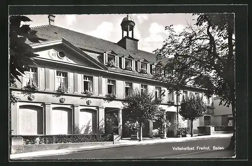 AK Baden, Volksheilbad Freihof