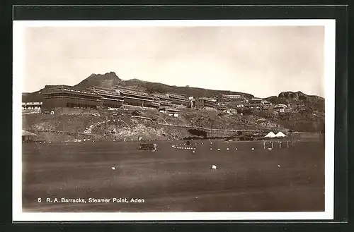 AK Aden, R.A. Barracks, Steamer Point