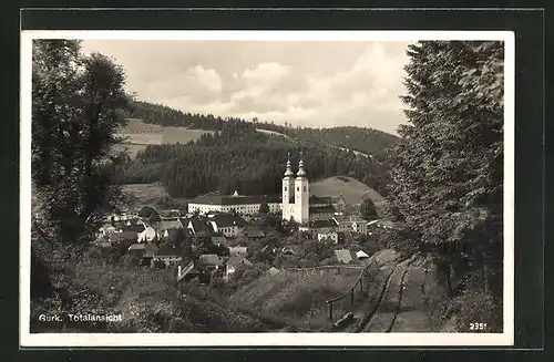 AK Gurk, Totalansicht aus der Vogelschau