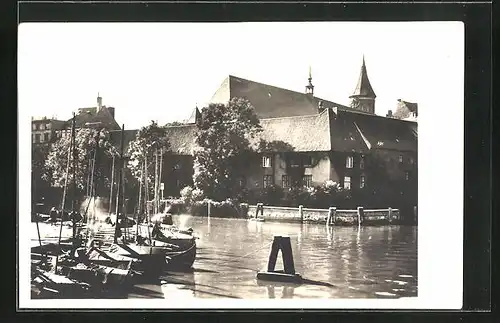 AK Königsberg, Blick zur Dominsel